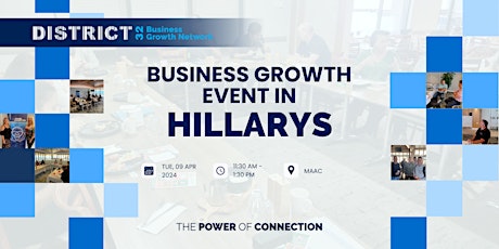 District32 Business Networking Perth – Hillarys - Tue 09 Apr primary image