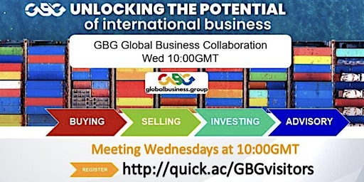 Primaire afbeelding van GBG Weekly Global Business Collaboration
