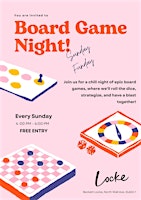 Sunday Funday - Board Games Night  primärbild