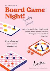 Sunday Funday - Board Games Night
