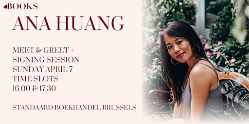 Ana Huang Meet & Greet + signing session in Brussels  primärbild