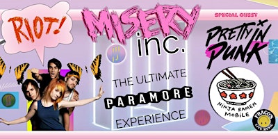 Hauptbild für Misery inc. (Paramore Tribute) Feat: Pretty in Punk