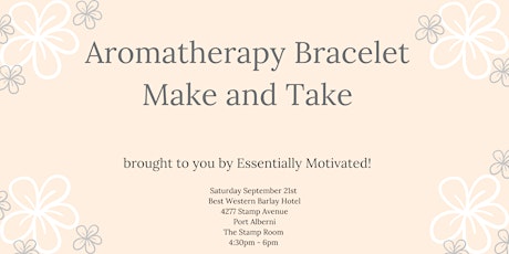 Aromatherapy Bracelet Make and Take primary image