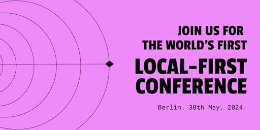 Image principale de Local-First Conf 2024