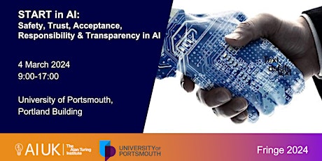 START in AI: Safety, Trust, Acceptance, Responsibility & Transparency in AI primary image