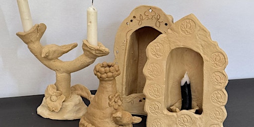 Candelabras in Clay - Hand building with Cris Atkinson