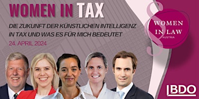 Hauptbild für Women in Tax: Die Zukunft der künstlichen Intelligenz in Tax und was es für