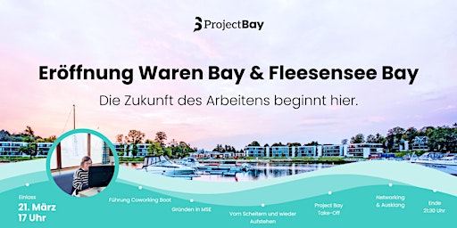 WELCOME Waren Bay & Fleesensee Bay - Project Bay Space Opening primary image