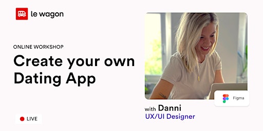 Imagen principal de Online Workshop: Create your own Dating App with Figma
