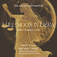Imagem principal do evento Full Moon in Libra: Women's Circle