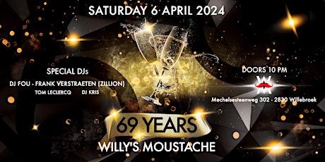 69 years Willy's Moustache