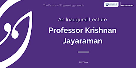 Inaugural Lecture: Krishnan Jayaraman primary image