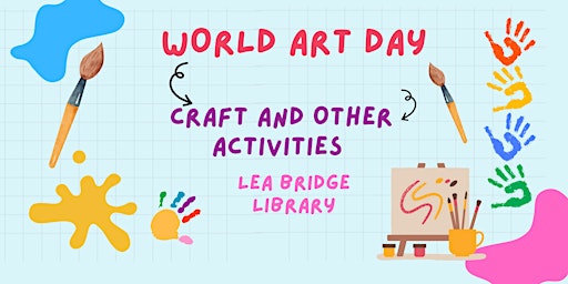 Primaire afbeelding van World Art Day @ Lea Bridge Library