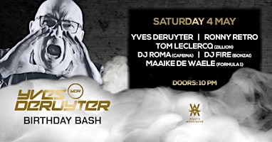 Image principale de Yves Deruyter Birthday Bash