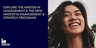 Explore the Updated Master in Management & the New Master in Management and Strategy primary image