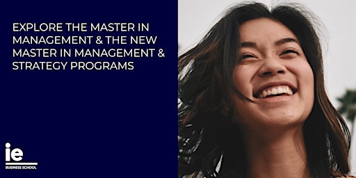 Explore the Updated Master in Management & the New Master in Management and Strategy primary image