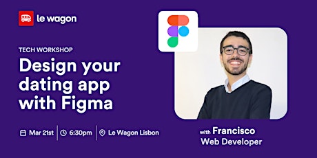 Immagine principale di Design your dating app with Figma 