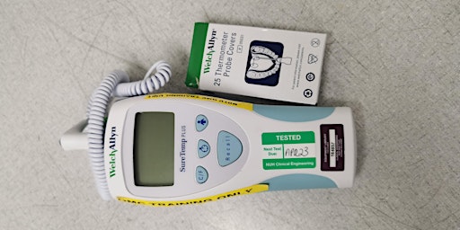 Imagem principal de Welch Allyn SureTemp Plus Thermometer - AT/A - City Hospital