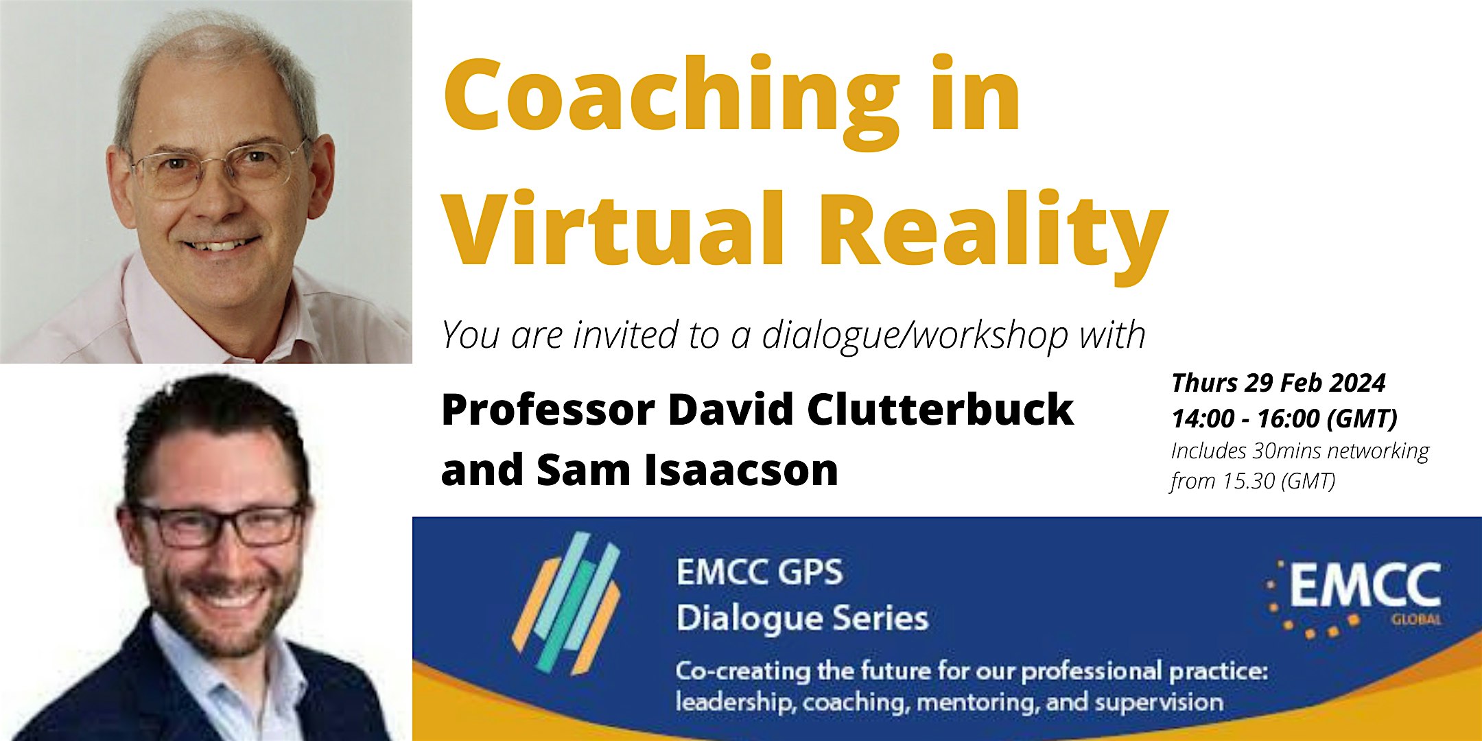 Professor David Clutterbuck and Sam Isaacson: Coaching in Virtual Reality