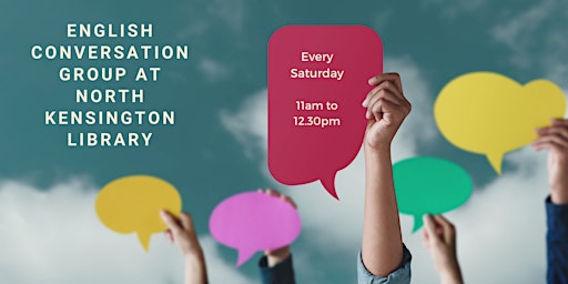 English Conversation Group at North Kensington Library (IN PERSON)