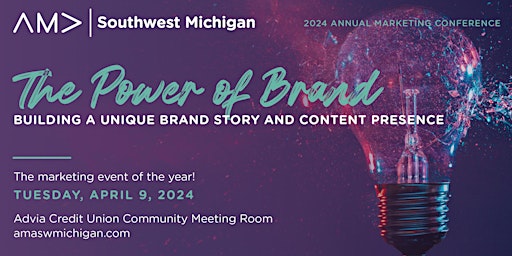 Imagem principal do evento AMA SWMI Conference - The Power of Brand: Building a Unique Brand Story