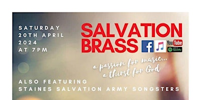 Primaire afbeelding van CELEBRATION CONCERT IN AID OF THE KENYA TRUST- SALVATION BRASS IN CONCERT