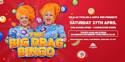 Imagem principal do evento The Big Drag Bingo