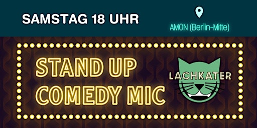 Lachkater – Stand Up Comedy Maßschneiderei Early Show primary image