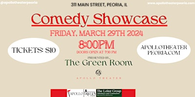 Image principale de COMEDY SHOWCASE...Hosted by: Manny Garza