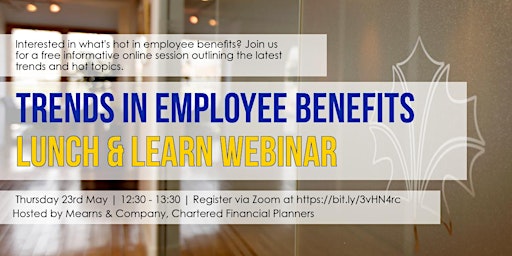 Mearns & Company webinar: Trends in Employee Benefits primary image