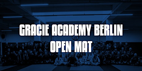 Gracie Academy Berlin: Open Mat primary image