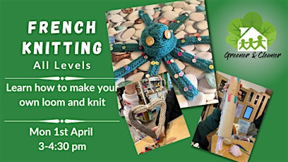 Learn to Loom Knit with Upcycled Materials