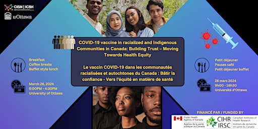 Imagem principal do evento Vaccine in Racialized  Communities : Build Trust and Moving Towards Equity