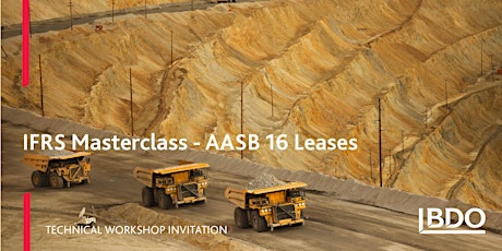 AASB 16 Leases Masterclass 2019 - 6 November - Natural Resources Focus primary image