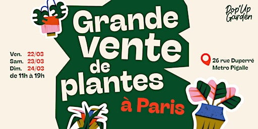 Primaire afbeelding van Grande vente de plantes Paris 09