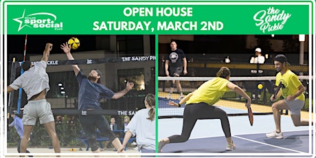 DSSC Presents a Pickleball & Sand Volleyball Open House at The Village primary image