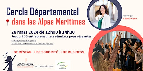 Cercle départemental dans les Alpes-Maritimes