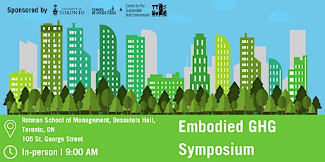 Embodied GHG Symposium