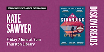 DiscoveReads author event with dystopian thriller novelist Kate Sawyer primary image