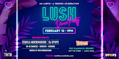 Imagem principal de LUSH (a monthly LGBTQ+ & friends dance party)