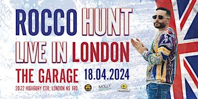 Imagem principal do evento ROCCO HUNT - LIVE IN LONDON