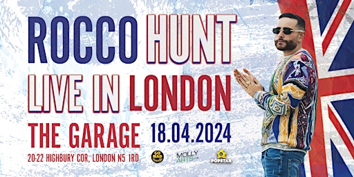 Imagem principal de ROCCO HUNT - LIVE IN LONDON