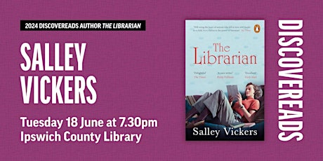 DiscoveReads author event with lecturer and psychoanalyst  Salley Vickers