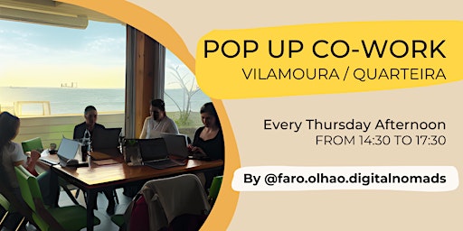 Primaire afbeelding van Quarteira-Vilamoura / Co-Work Meetup