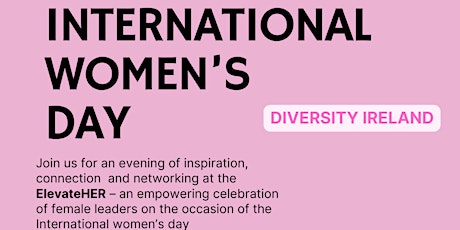 ElevateHER: International Women's Day Event primary image