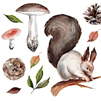 Watercolour Workout - Woodland Flora & Fauna primary image