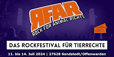 Hauptbild für Rock For Animal Rights Festival
