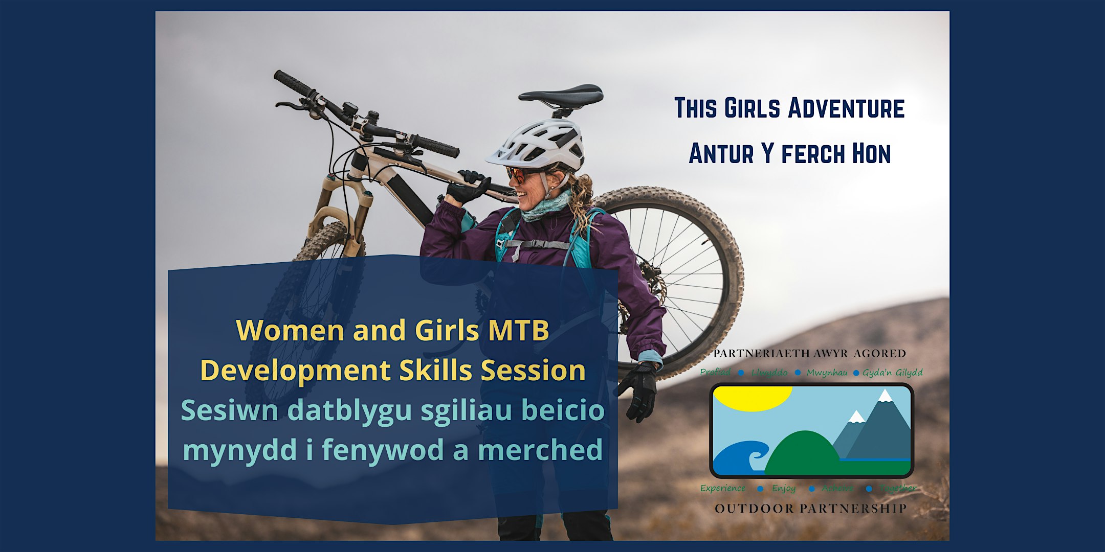 Antur Y Ferch Hon/Women and Girls- Development Mountain Bike Skills Session