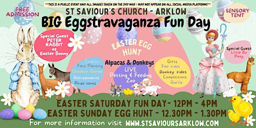 St Saviours BIG Easter Eggstravaganza Fun Day primary image