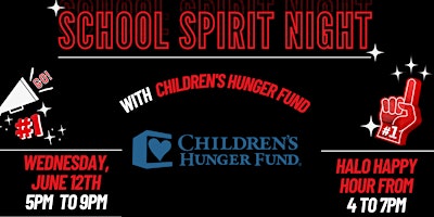 School Spirit Night - Children's Hunger Fund primary image